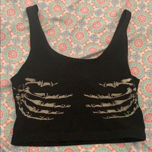 Spooky Crop top